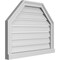 Ekena Millwork Octagonal Top Surface Mount PVC Gable Vent w/ 2"W x 2"P Brickmould Sill Frame, 28"W x 22"H GVPOT28X2203SF - alternate 4
